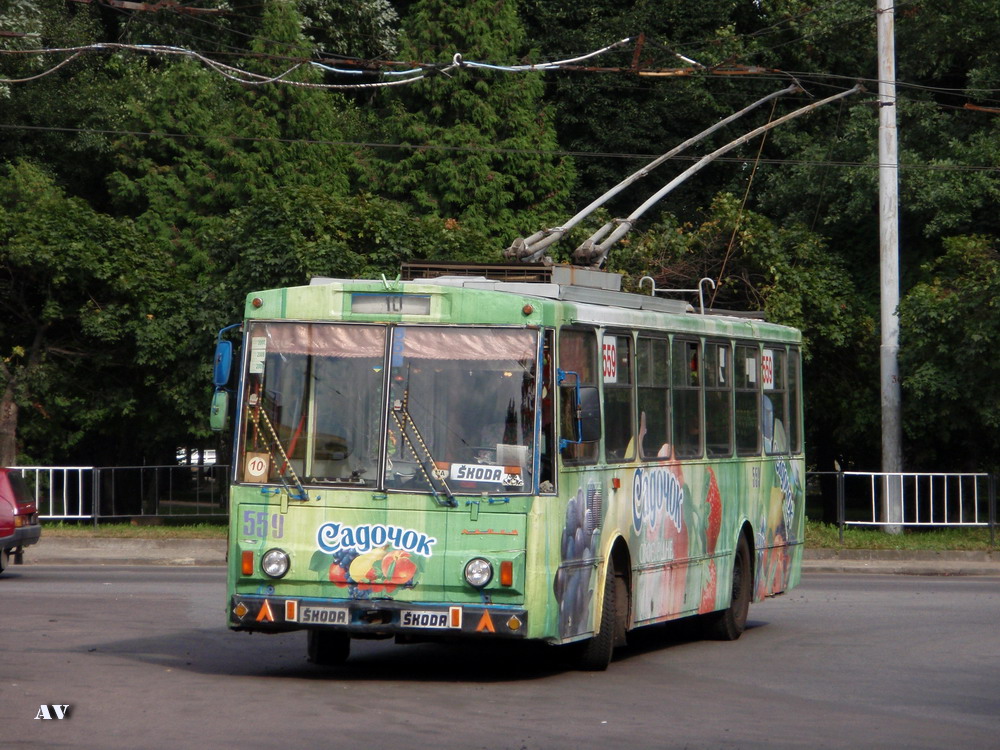 Львов, Škoda 14Tr89/6 № 559