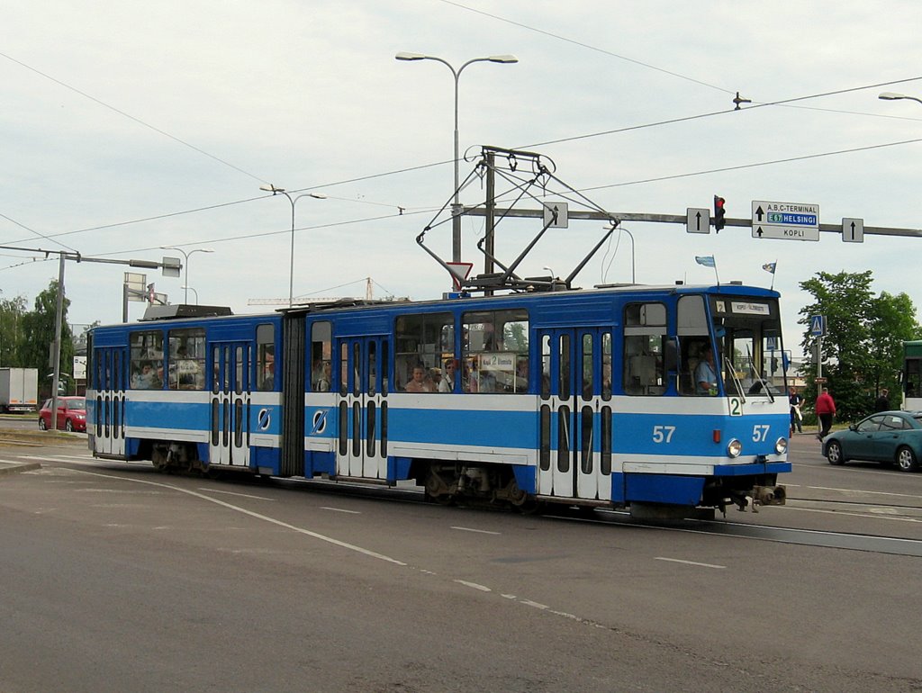 Таллин, Tatra KT4SU № 57