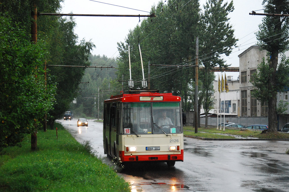 Вильнюс, Škoda 14Tr11/6 № 2126