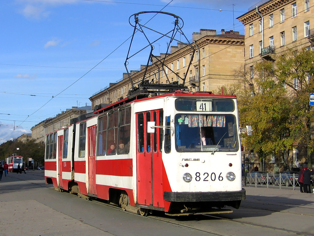 Saint-Petersburg, LVS-86K # 8206 Saint-Petersburg, LVS-86K # 8206