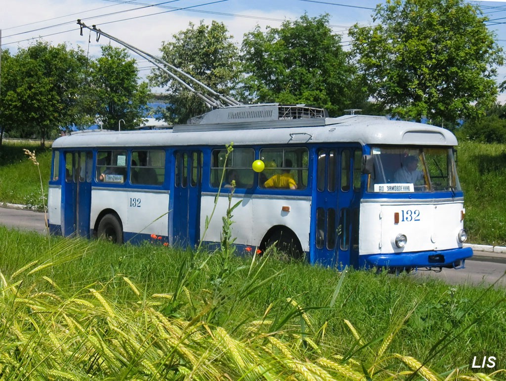 Ровно, Škoda 9TrHT28 № 132; Ровно — Троллейбусные покатушки на "Škoda9TrHT28" № 132  — 04.07.2009