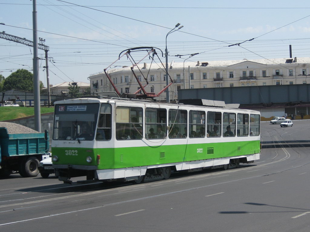 Ташкент, Tatra T6B5SU № 3022