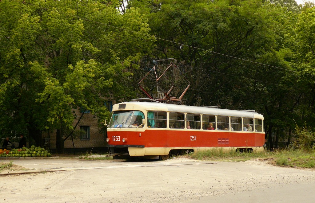 Днепр, Tatra T3SU № 1253