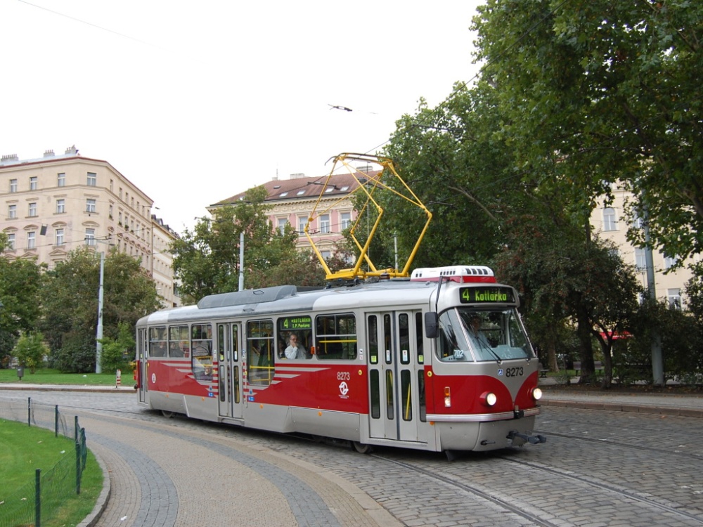 Прага, Tatra T3R.PLF № 8273