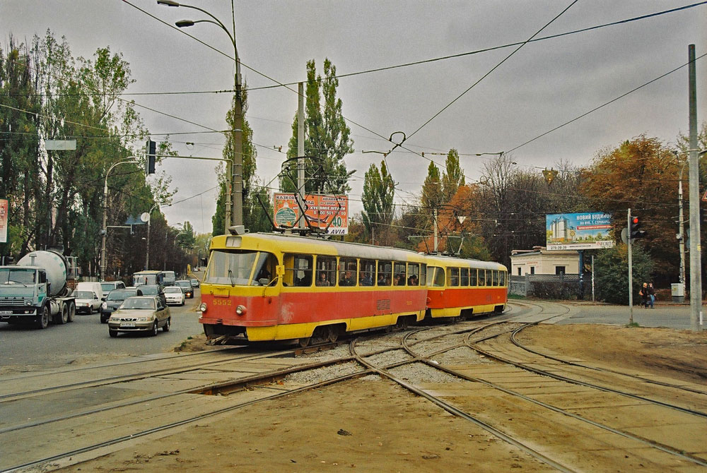 Киев, Tatra T3SU № 5552