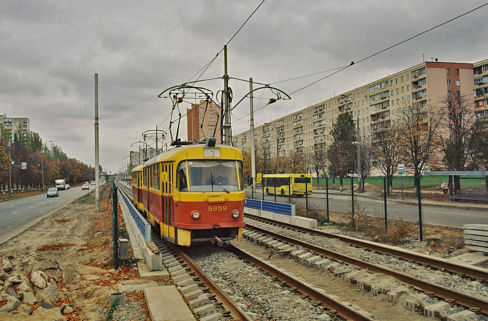 Киев, Tatra T3SU № 5959