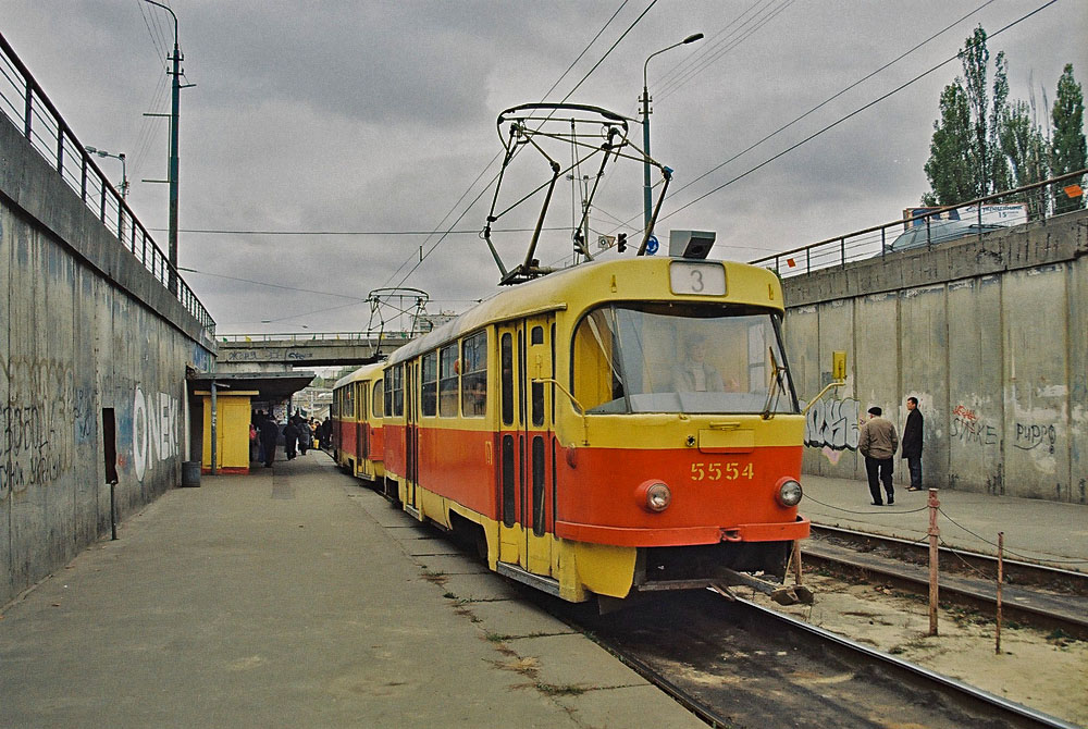 Киев, Tatra T3SU № 5554