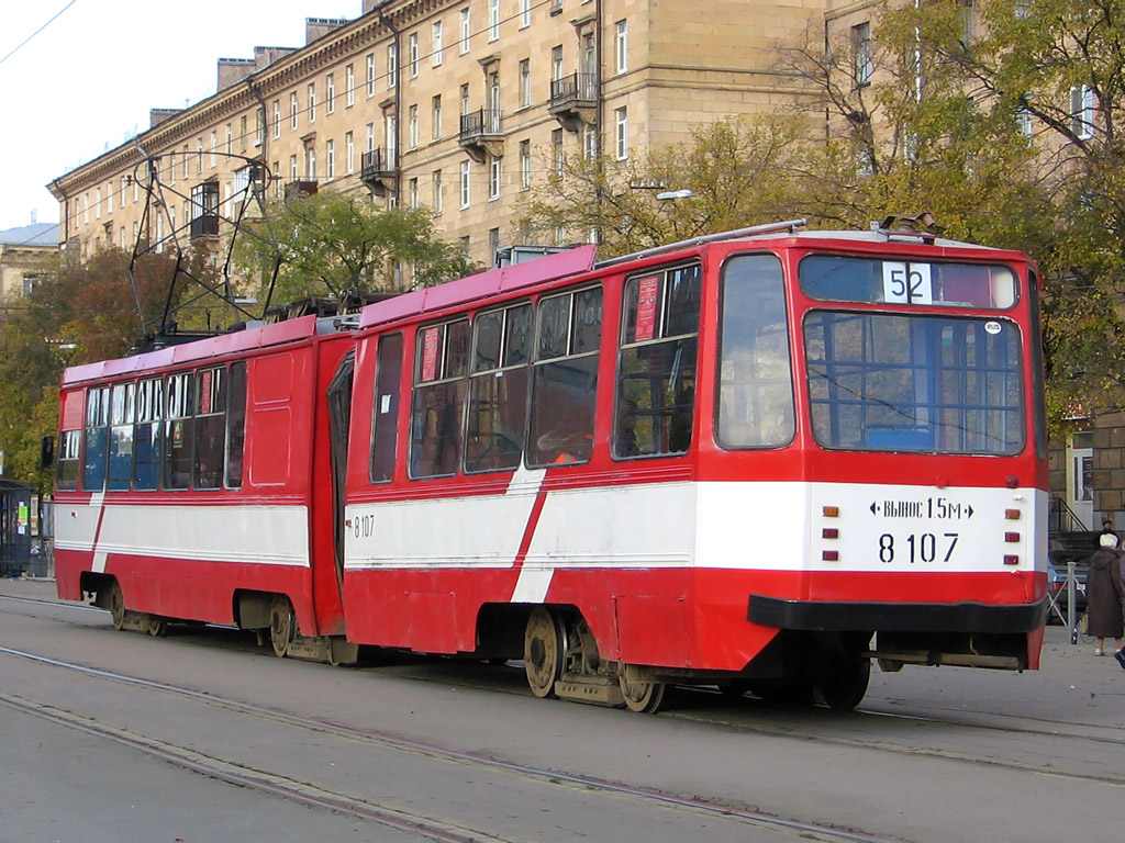 Санкт-Петербург, 71-147К (ЛВС-97К) № 8107 Санкт-Петербург, 71-147К (ЛВС-97К) № 8107