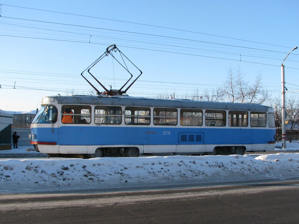 Барнаул, Tatra T3SU (двухдверная) № 1278
