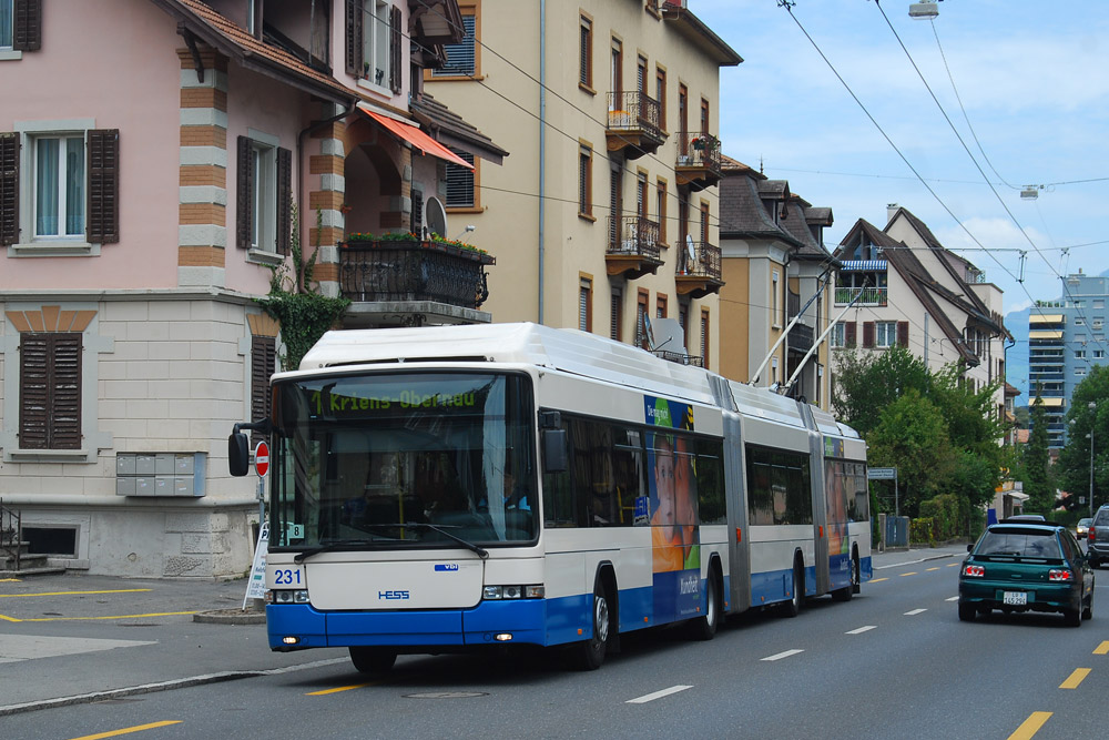 Люцерн, Hess lighTram (BGGT-N2C) № 231