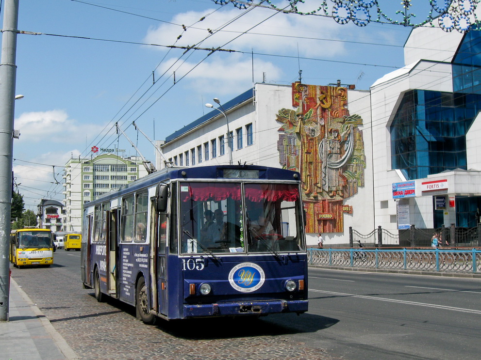 Ровно, Škoda 14Tr89/6 № 105