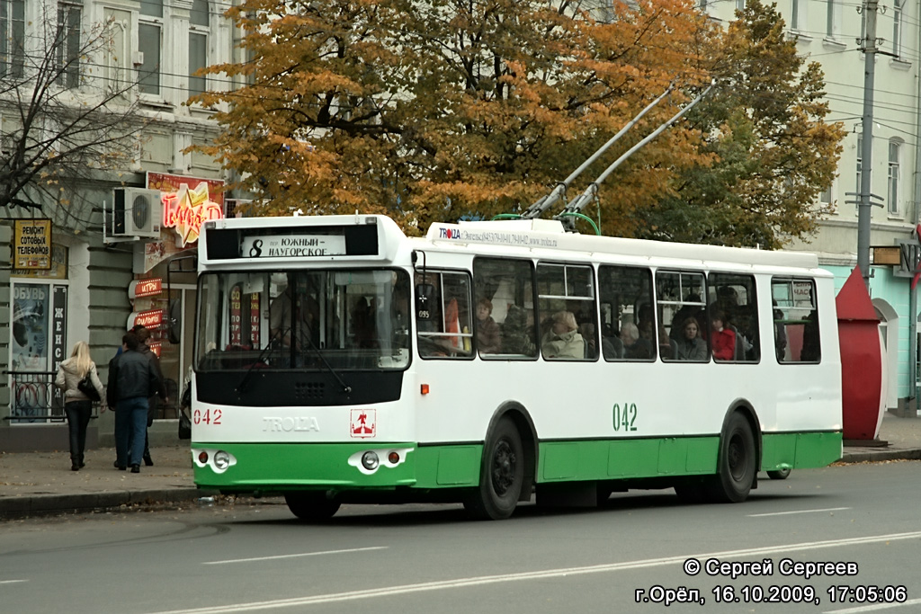 Орёл, ЗиУ-682Г-016 (018) № 042