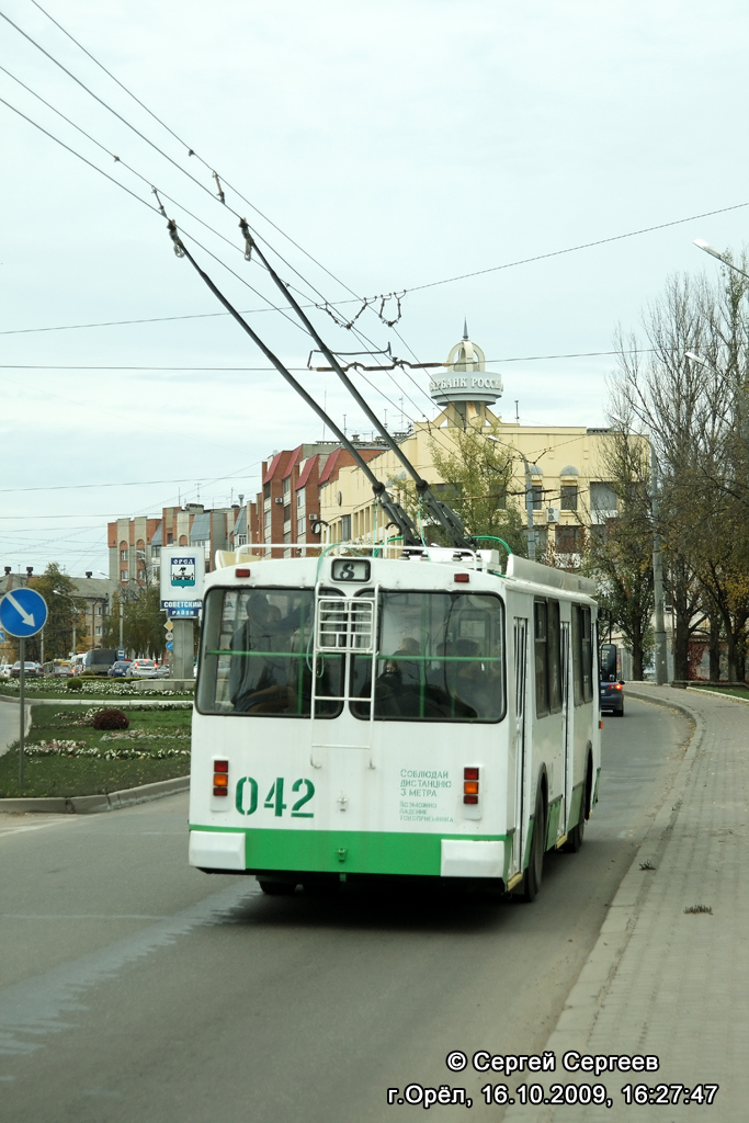 Орёл, ЗиУ-682Г-016 (018) № 042