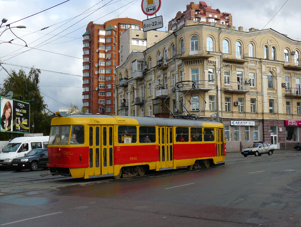 Kyjev, Tatra T3SU č. 5990 Kyjev, Tatra T3SU č. 5990