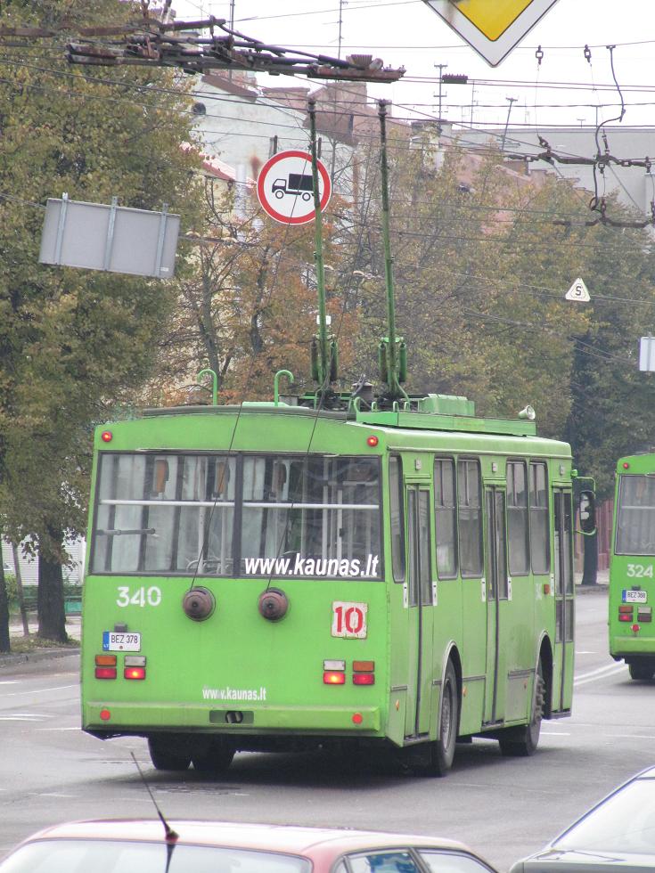 Каунас, Škoda 14Tr13/6 № 340