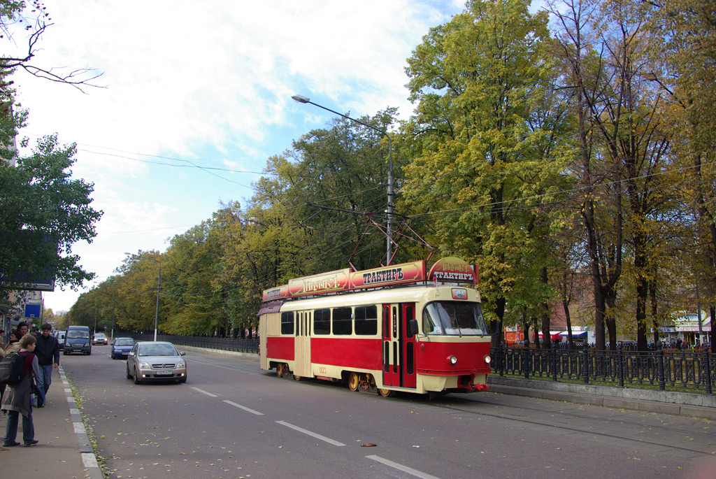 Москва, Tatra T3SU № 0123
