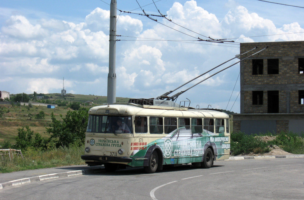 Крымский троллейбус, Škoda 9TrH27 № 3711