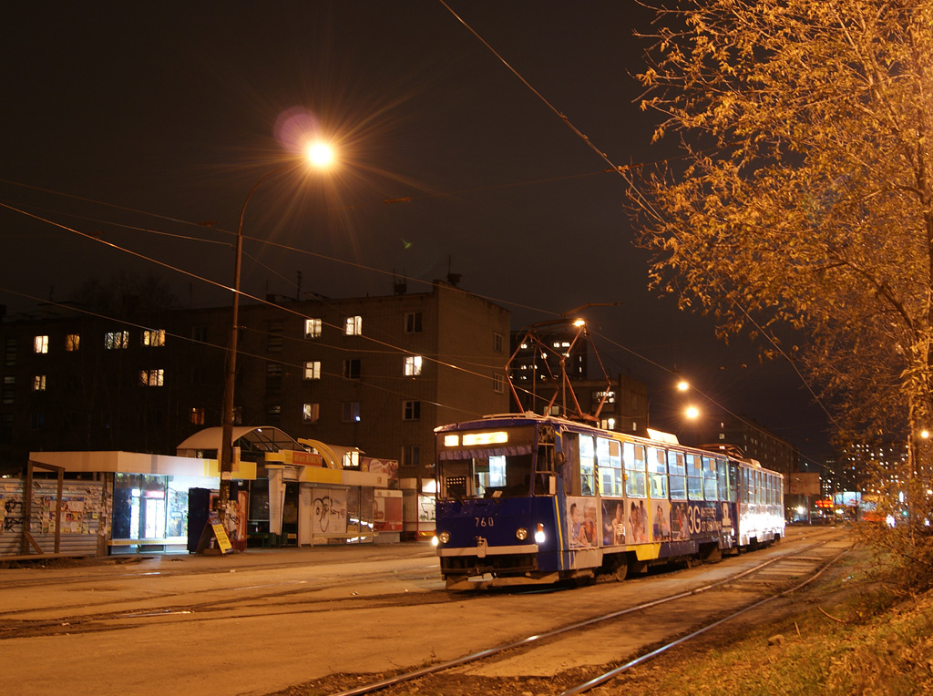 Екатеринбург, Tatra T6B5SU № 760