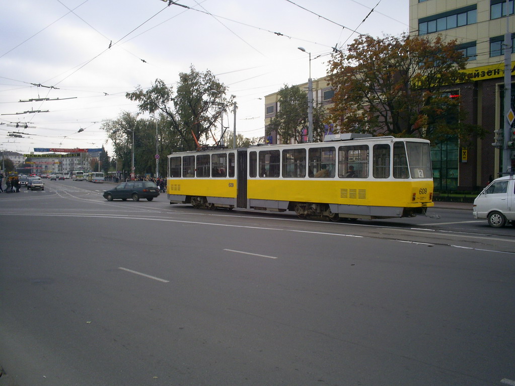 Калининград, Tatra KT4D № 609 Калининград, Tatra KT4D № 609