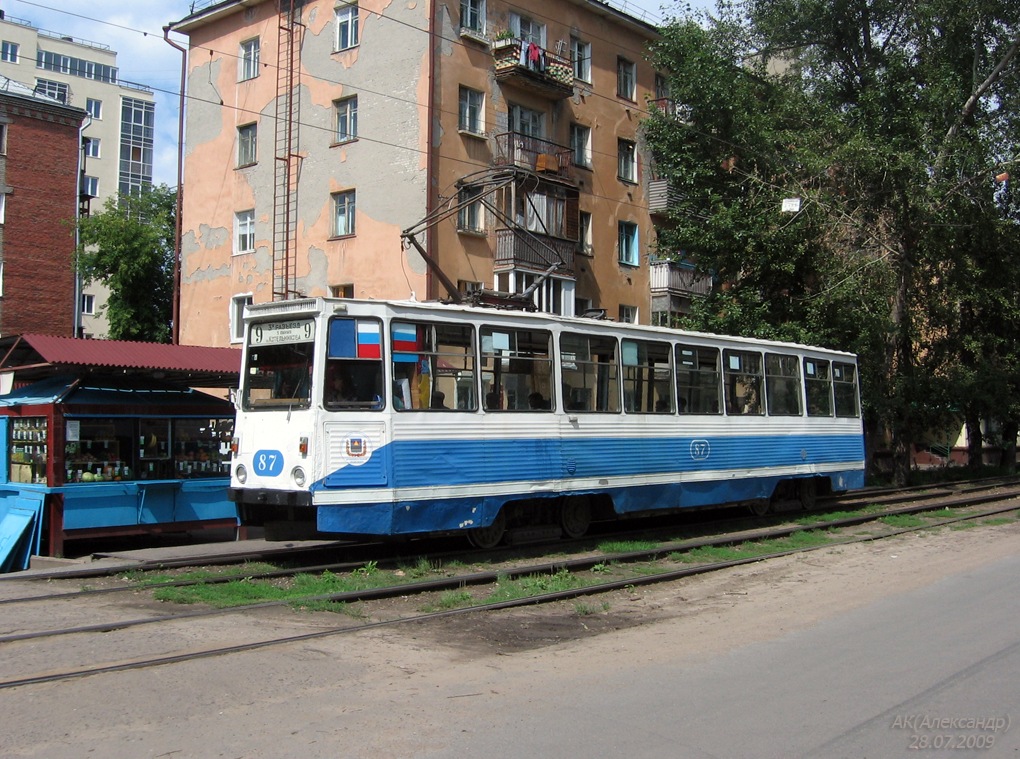 Omsk, 71-605 (KTM-5M3) Nr. 87