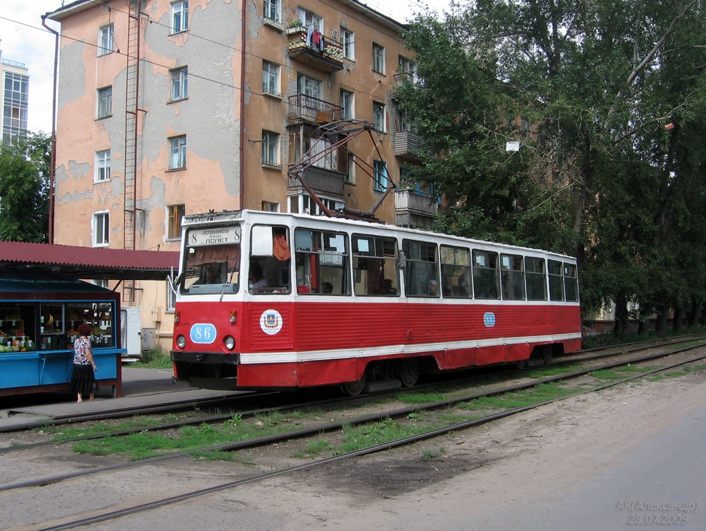 Omsk, 71-605 (KTM-5M3) nr. 86