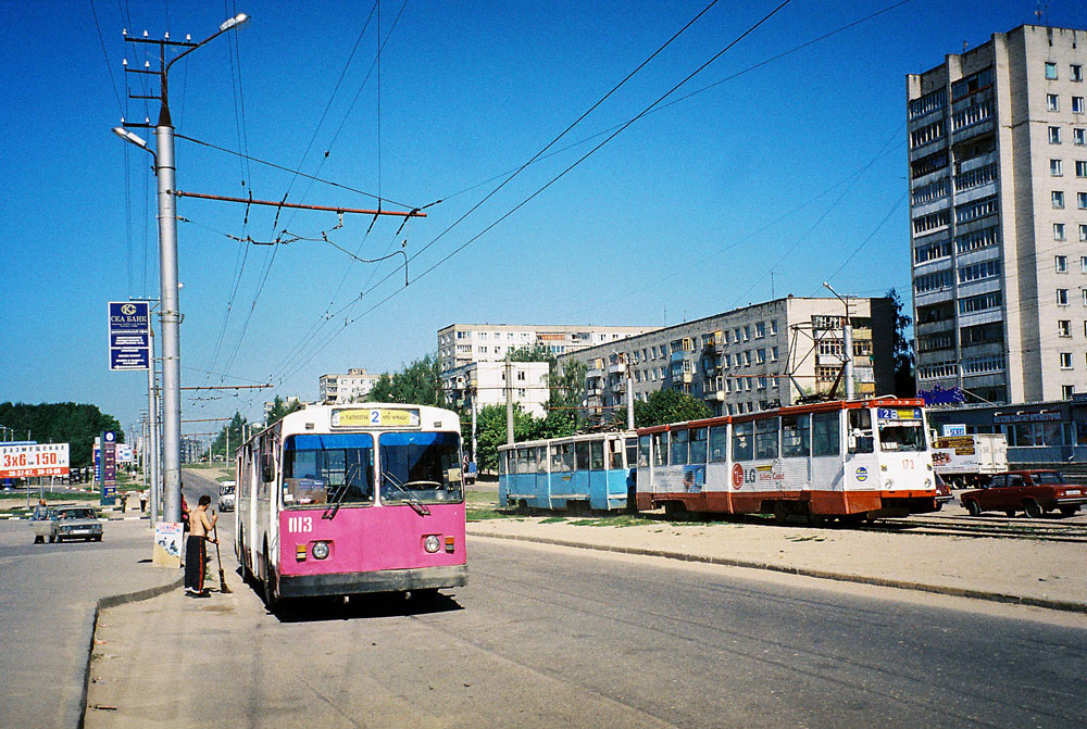 Смоленск, ЗиУ-682В-013 [В0В] № 013; Смоленск, 71-605 (КТМ-5М3) № 173