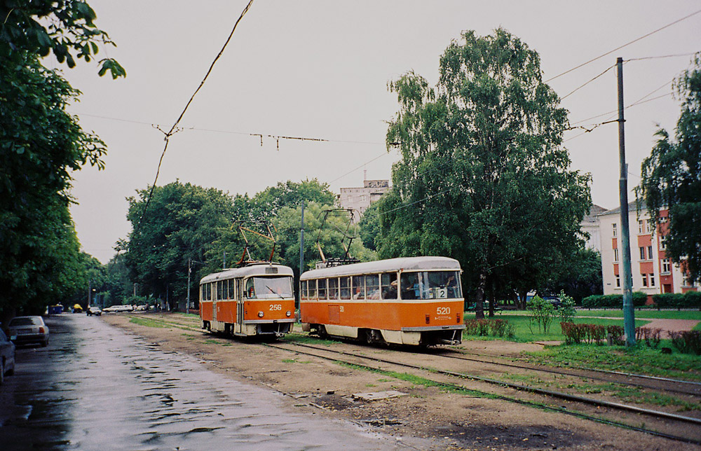 Калининград, Tatra T4SU № 256; Калининград, Tatra T4D № 520