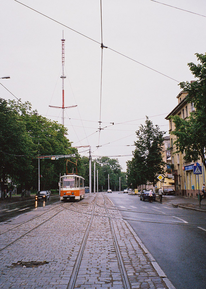 Kaliningrad, Tatra KT4D č. 609; Kaliningrad — Miscellaneous photos Kaliningrad, Tatra KT4D č. 609; Kaliningrad — Miscellaneous photos