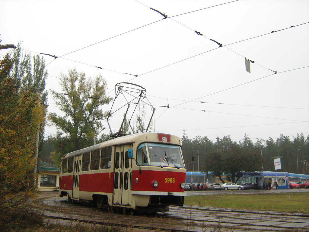 Киев, Tatra T3SU № 5988
