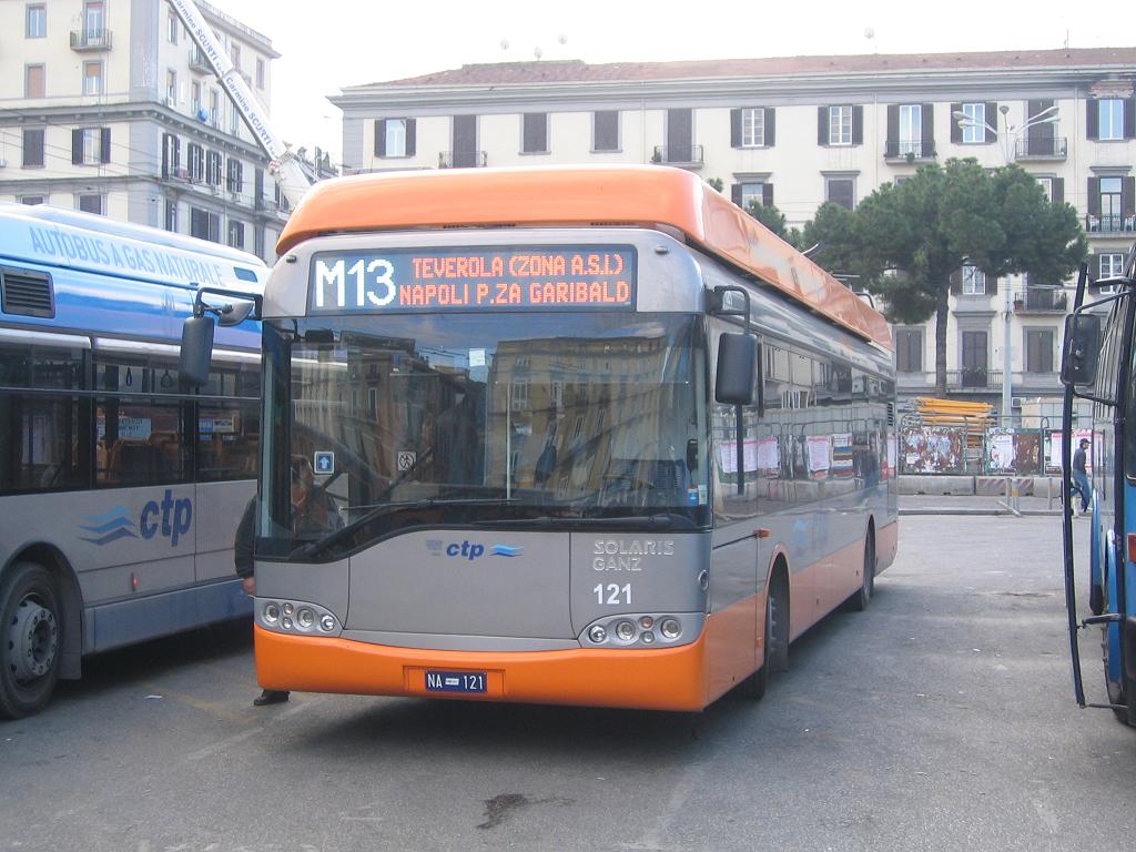 Неаполь, Solaris Trollino II 12 Ganz D № 121
