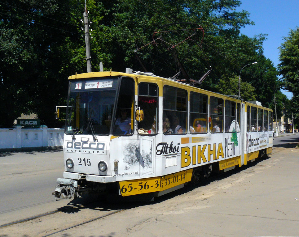 Винница, Tatra KT4SU № 215