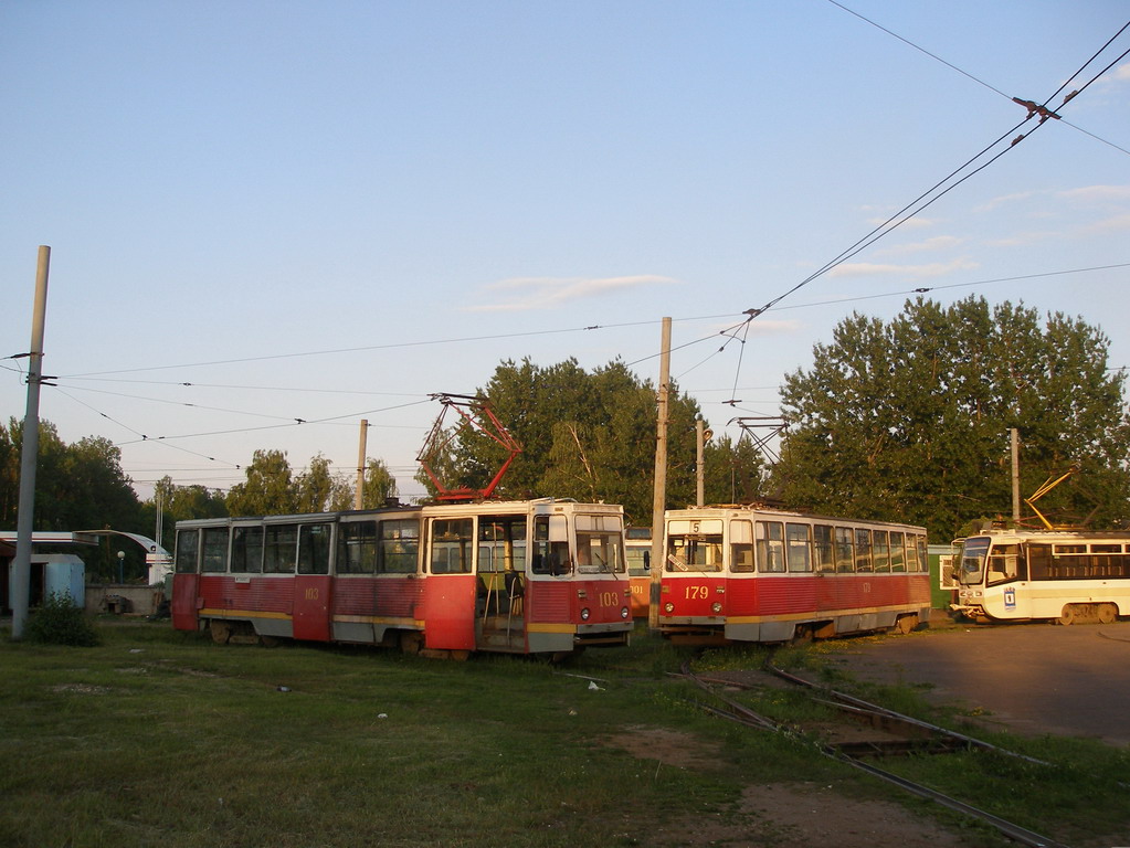 Yaroslavl, 71-605 (KTM-5M3) Nr. 103; Yaroslavl, 71-605 (KTM-5M3) Nr. 179
