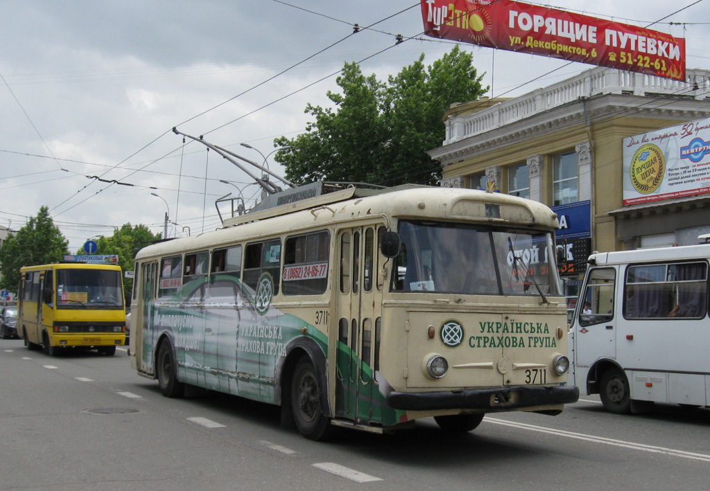 Крымский троллейбус, Škoda 9TrH27 № 3711