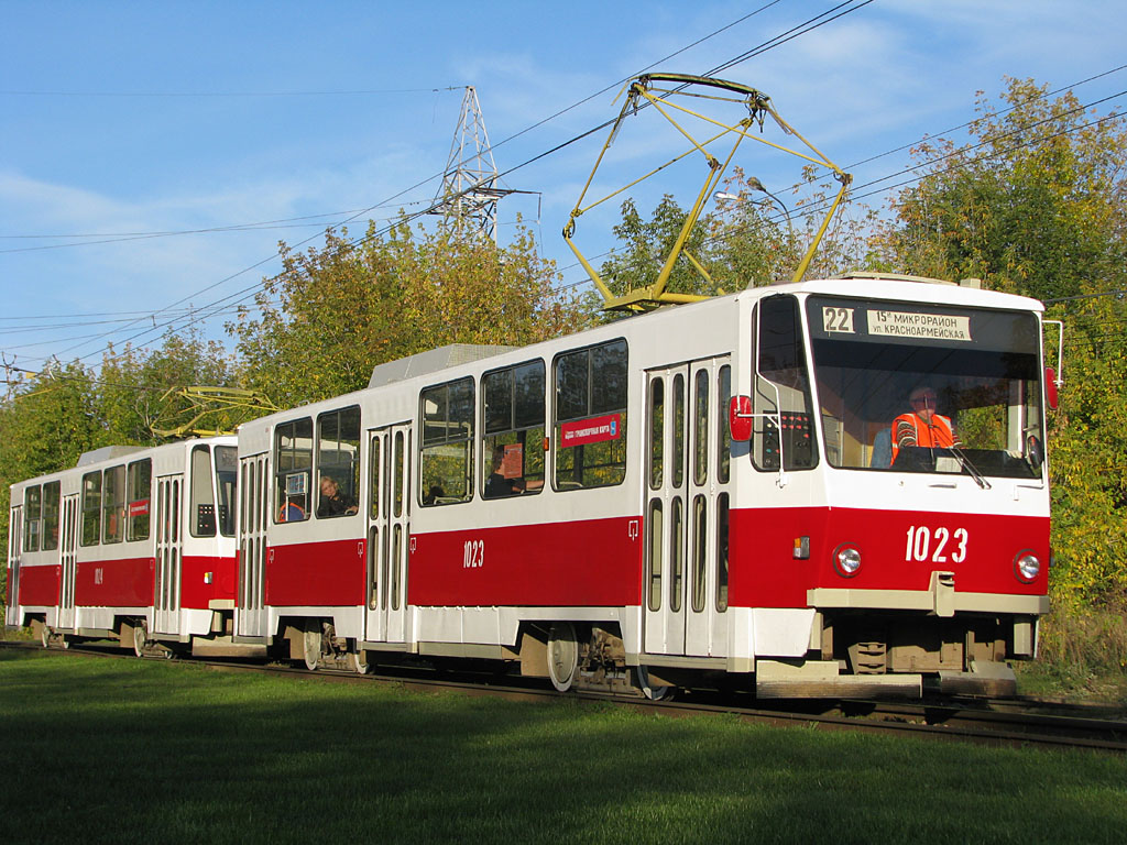 Самара, Tatra T6B5SU № 1023