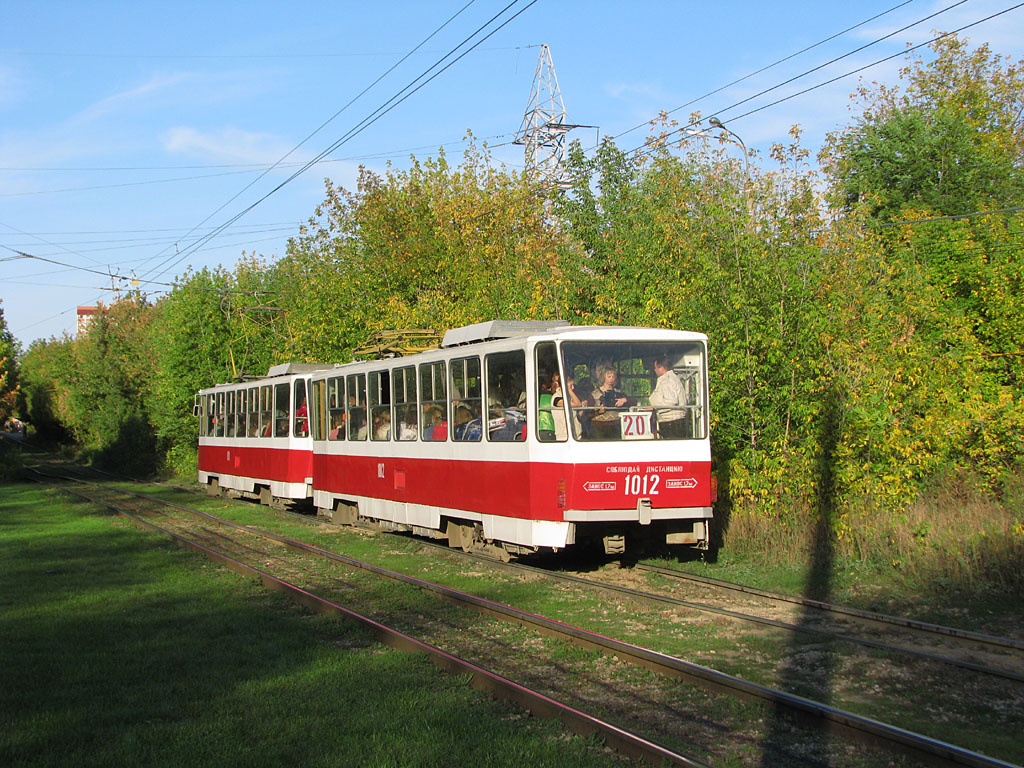 Самара, Tatra T6B5SU № 1012