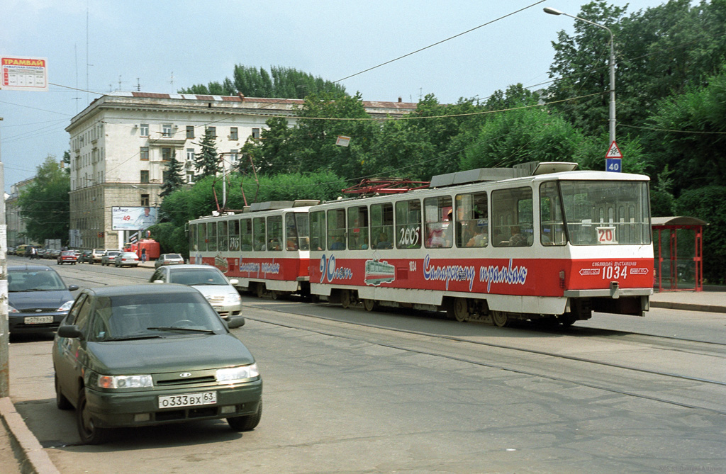 Самара, Tatra T6B5SU № 1034