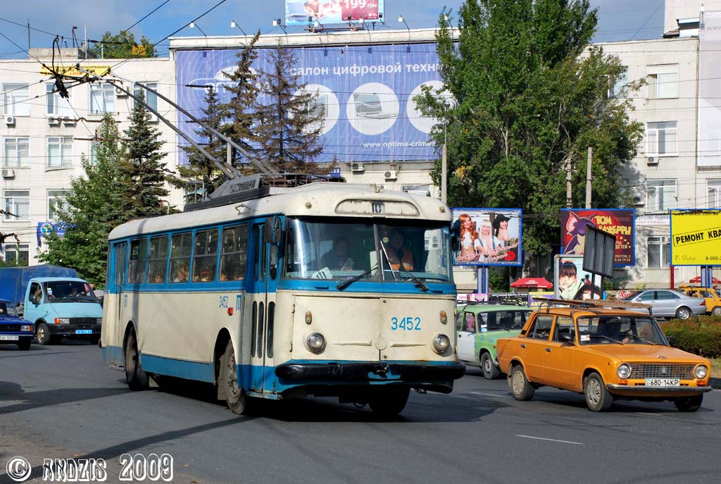 Krím-trolibusz, Škoda 9Tr18 — 3452