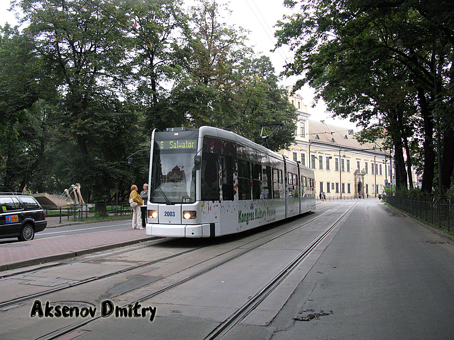 Kraków, Bombardier NGT6 Br. 2003 Kraków, Bombardier NGT6 Br. 2003