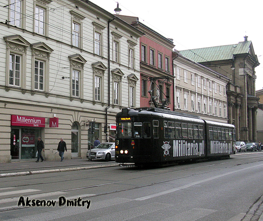 Краков, MAN GT6 № 178