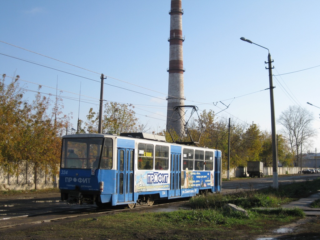 Тула, Tatra T6B5SU № 334