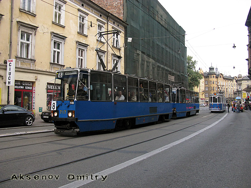 Краков, Konstal 105Na № 717