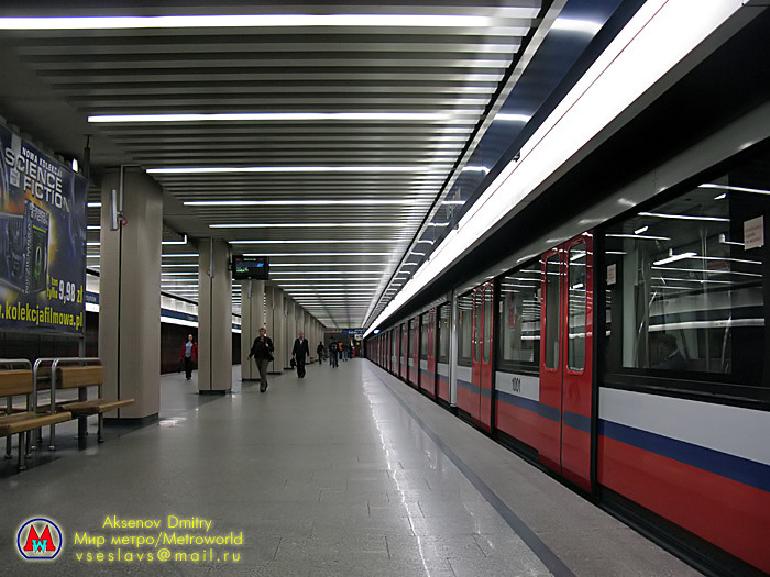 Варшава, Alstom Metropolis 98B № 1001; Варшава — Метрополитен