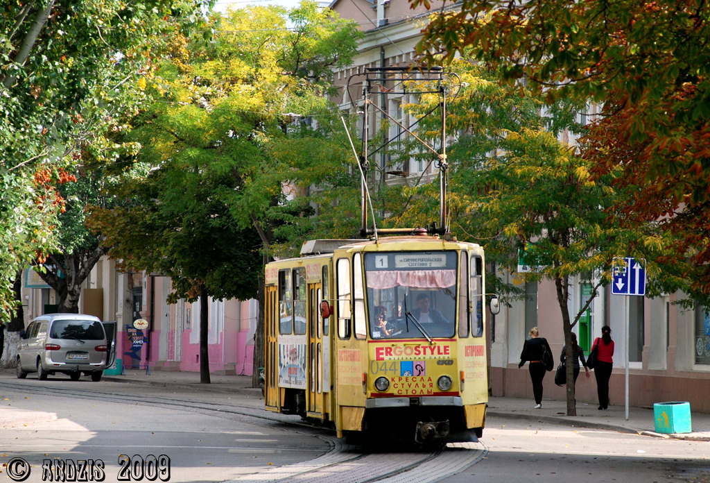 Евпатория, Tatra KT4SU № 044