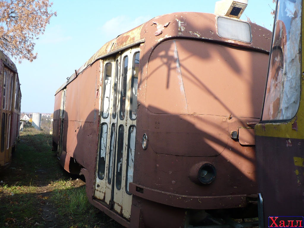 Orzeł, Tatra T3SU Nr 030; Orzeł — Tram cars in storage; Orzeł — trolley Sheds