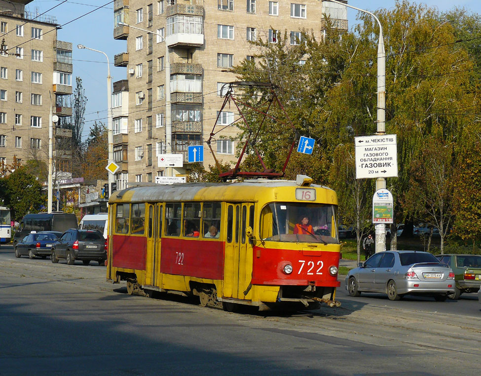Запорожье, Tatra T3SU № 722