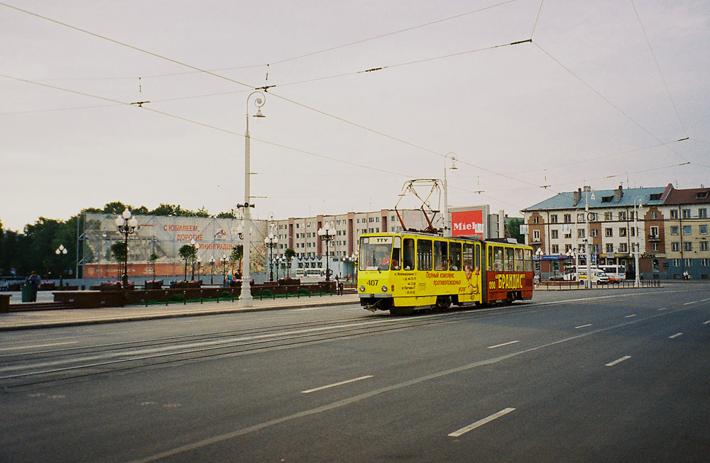 Калининград, Tatra KT4SU № 407