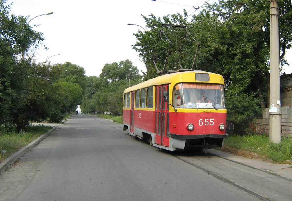 Каменское, Tatra T3SU № 655