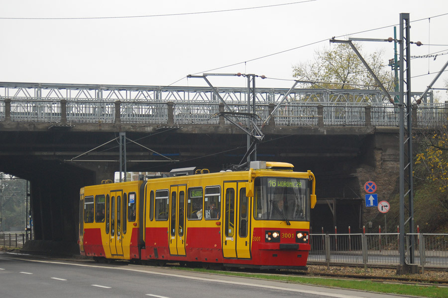 Варшава, Konstal 112N № 3001