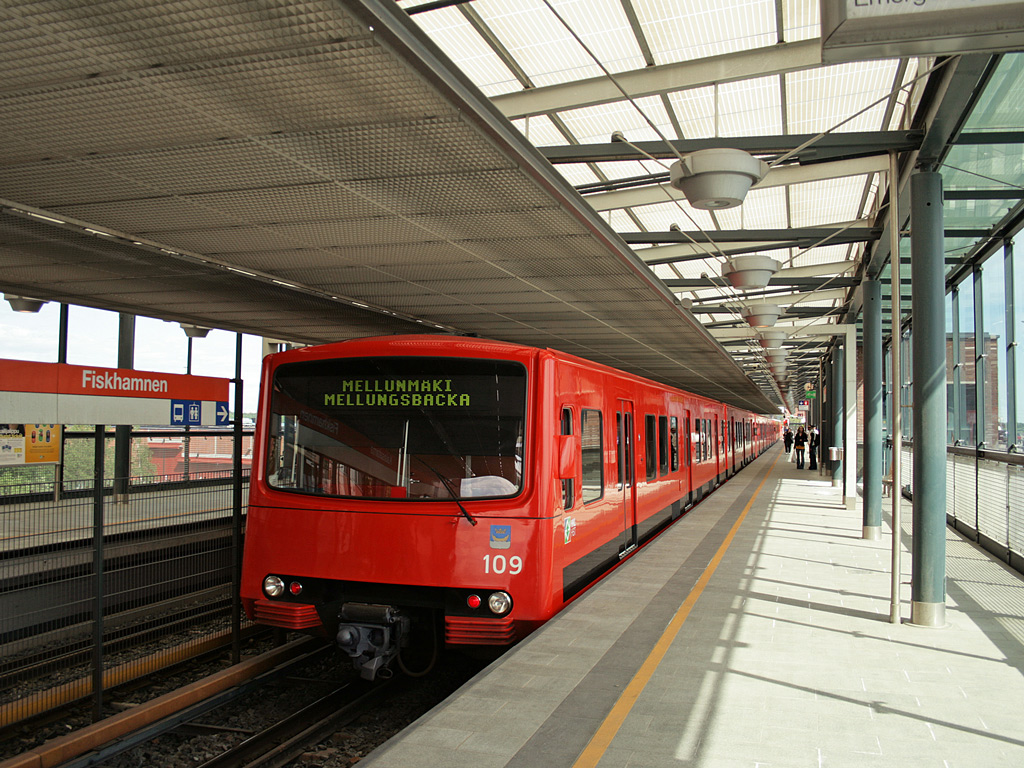 Хельсинки — Эспоо, Valmet M100 № 109