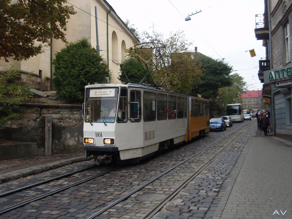 Львов, Tatra KT4D № 1161